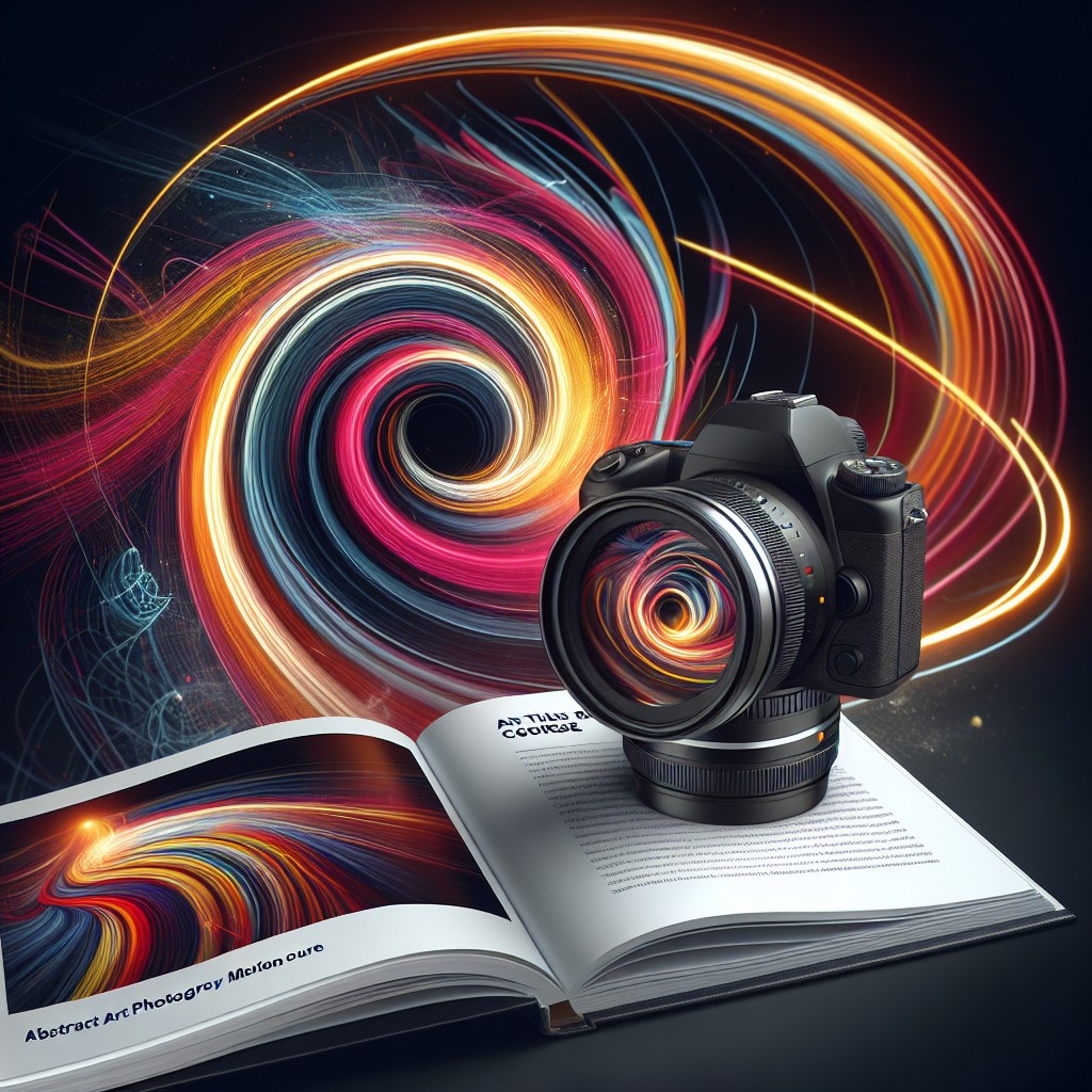 Fotografia de Arte Abstrata em Movimento